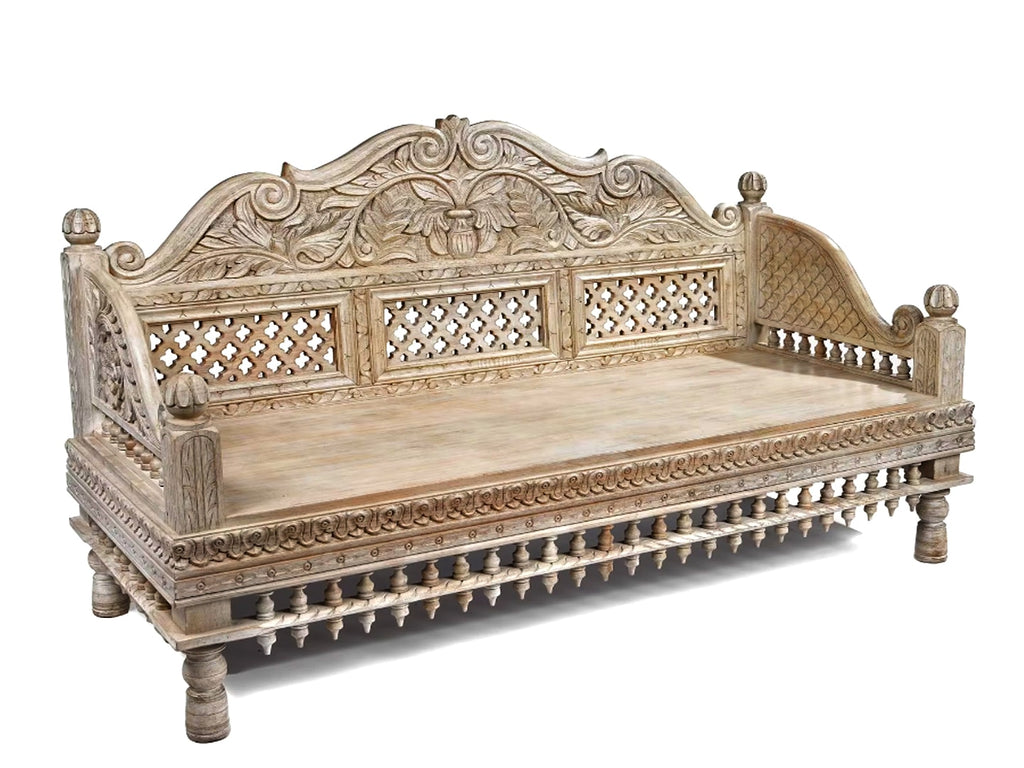 traditional carved sofa 0012