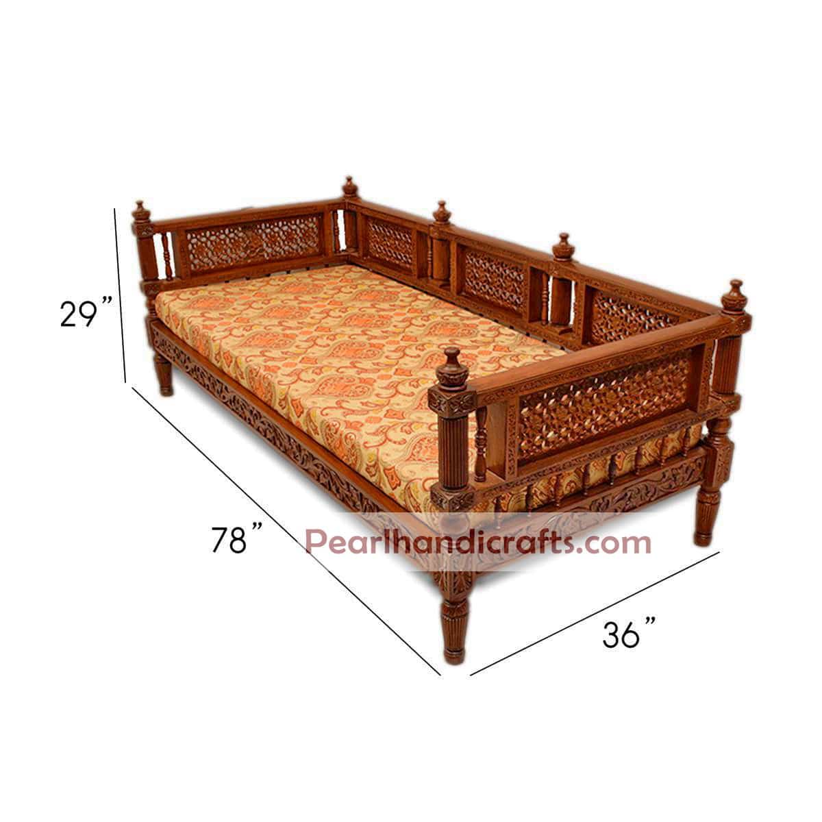 Traditional carved sofa 016