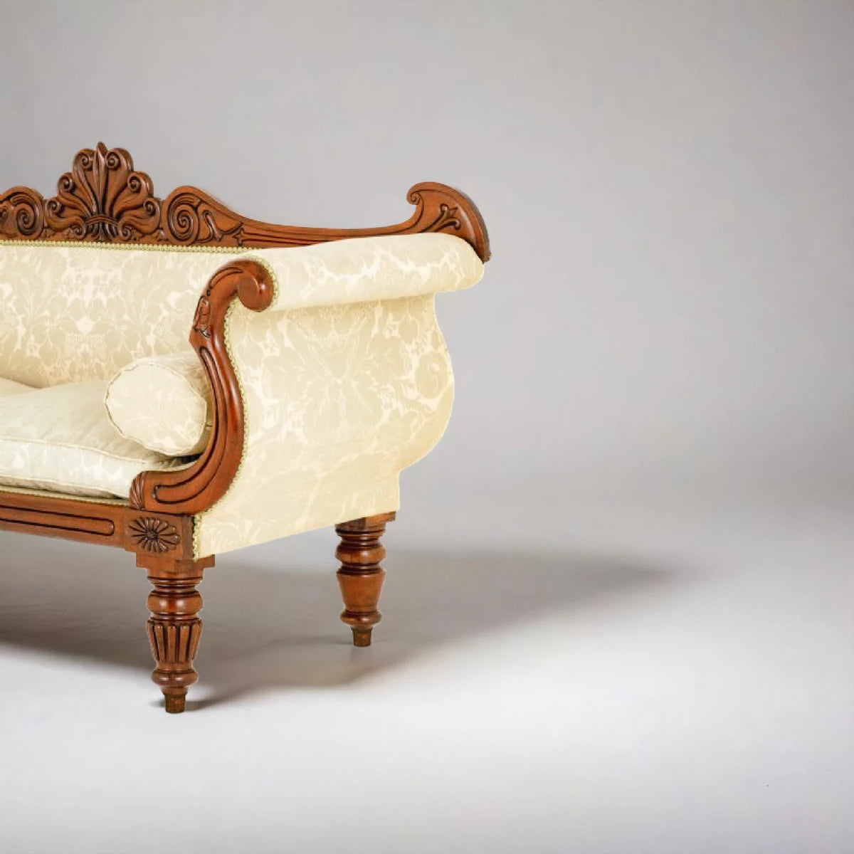 Victorian Udaipur teak Sofa