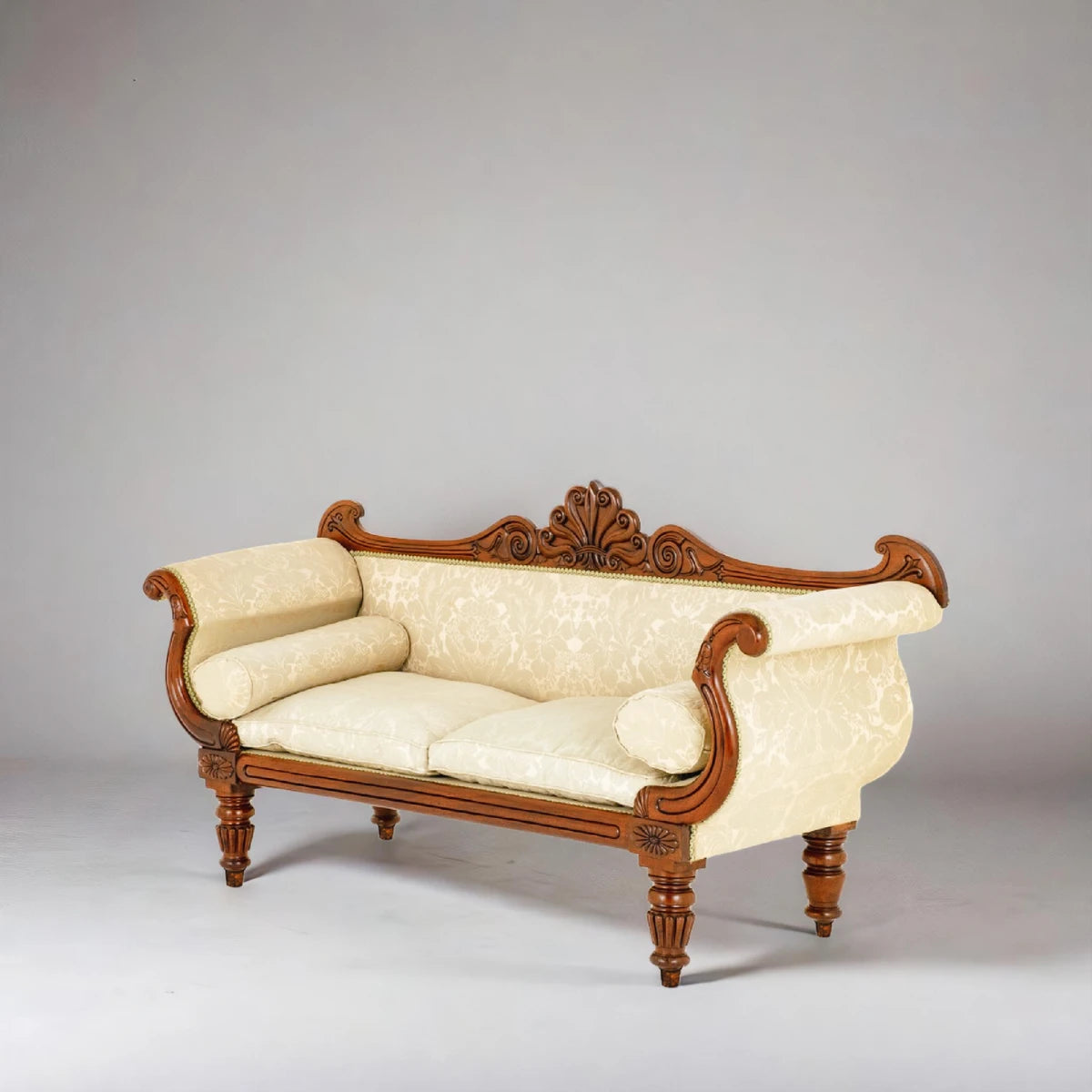 Victorian Udaipur teak Sofa
