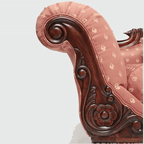 Mewadi vintage style sofa couch