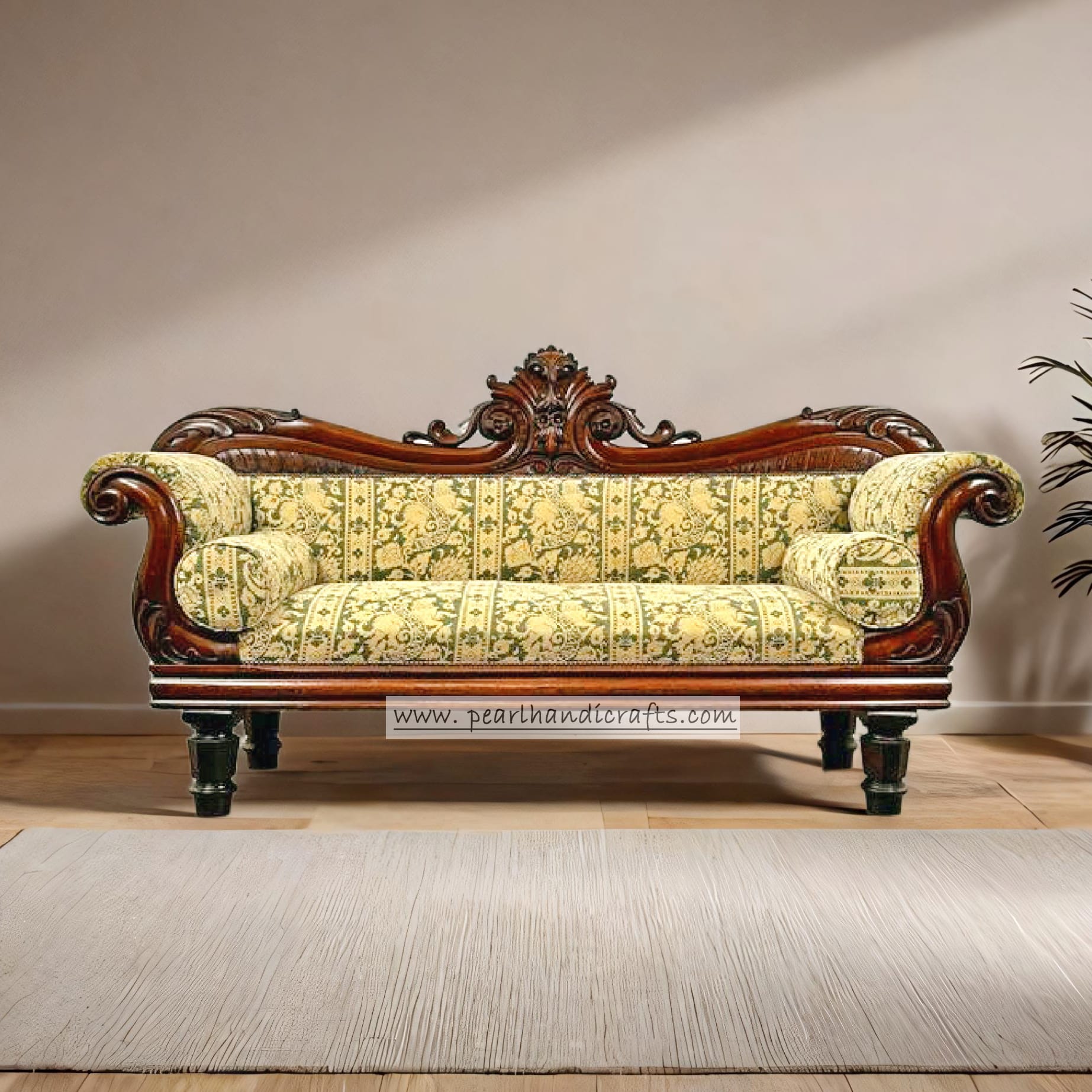 European vintage sofa
