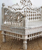 Traditional carved sofa 009