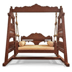 Rajputana Heritage Teak Swing