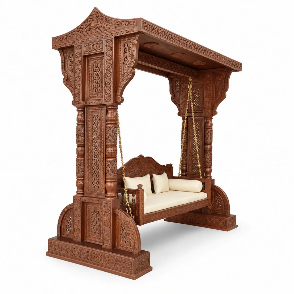Haveli Heritage Teak Swing