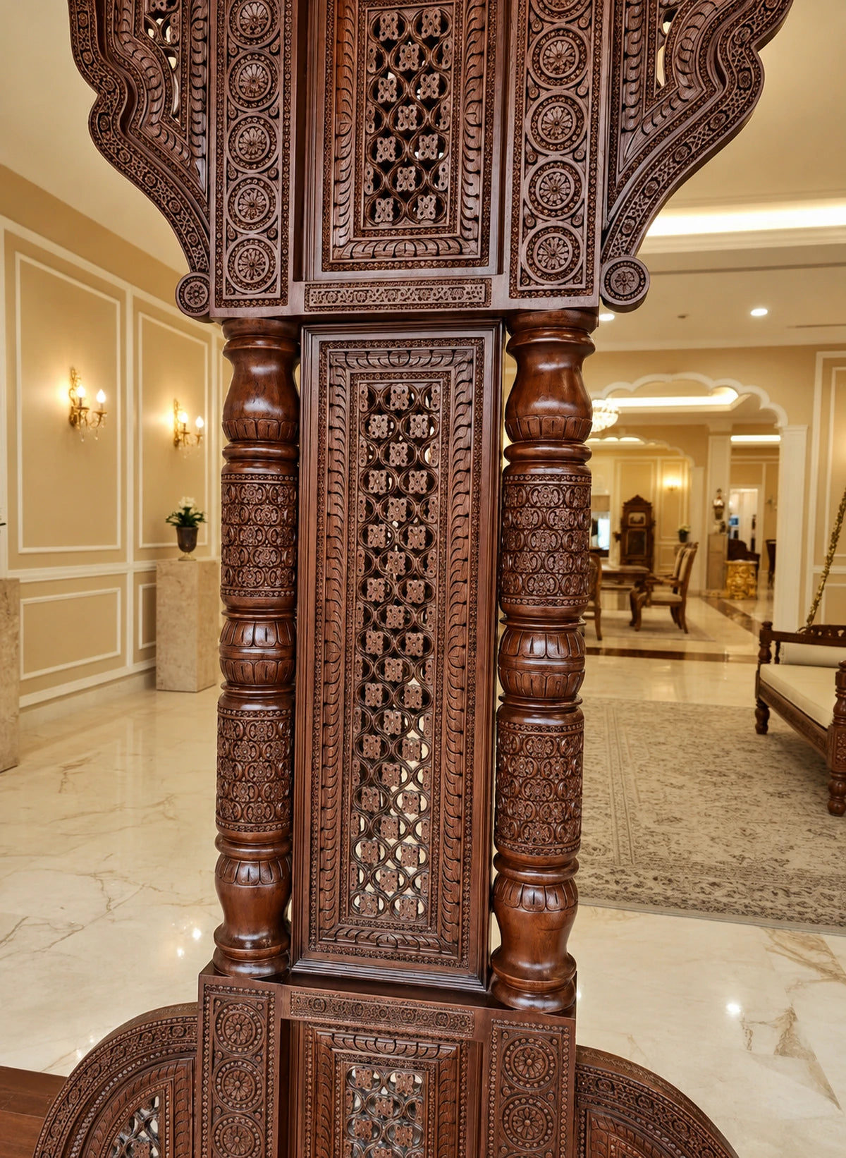 Haveli Heritage Teak Swing