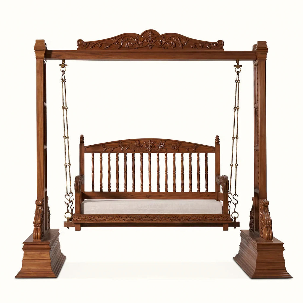 Kesariya Royal Teak Swing