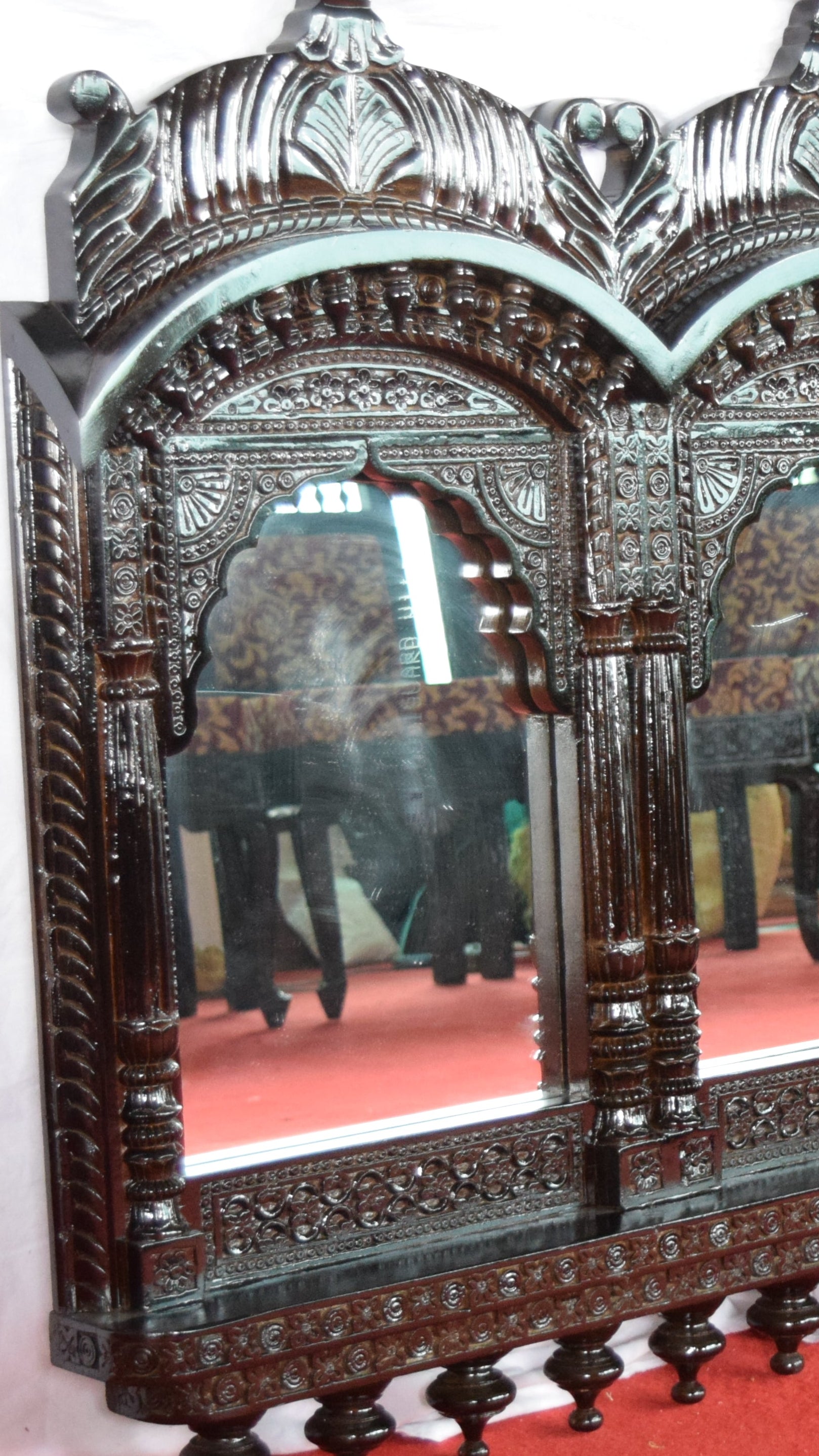 Triple Teak Jarokha