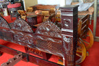 Traditional 3 Mehrab pillar BED 045