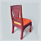 Kristall-fine carved dining teak chair