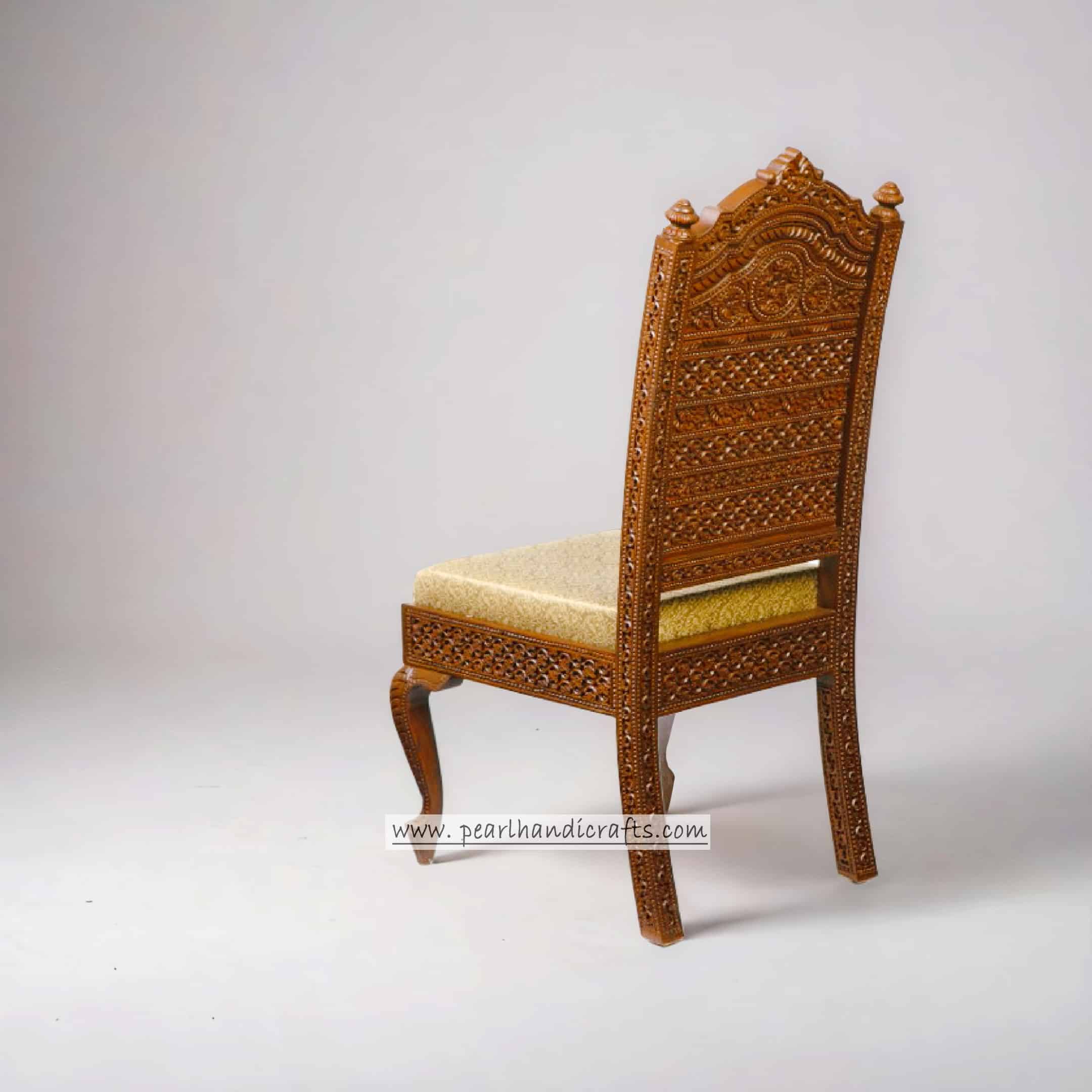 Galaxie-fine carved teak wood dining chair