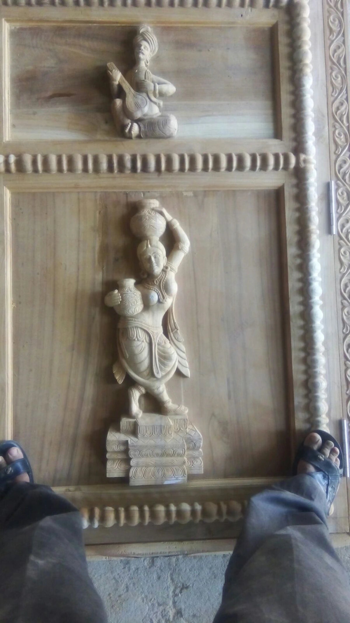 Temple Doors | Carved Teak Doors | Wooden Temple Doors | Metal Doors