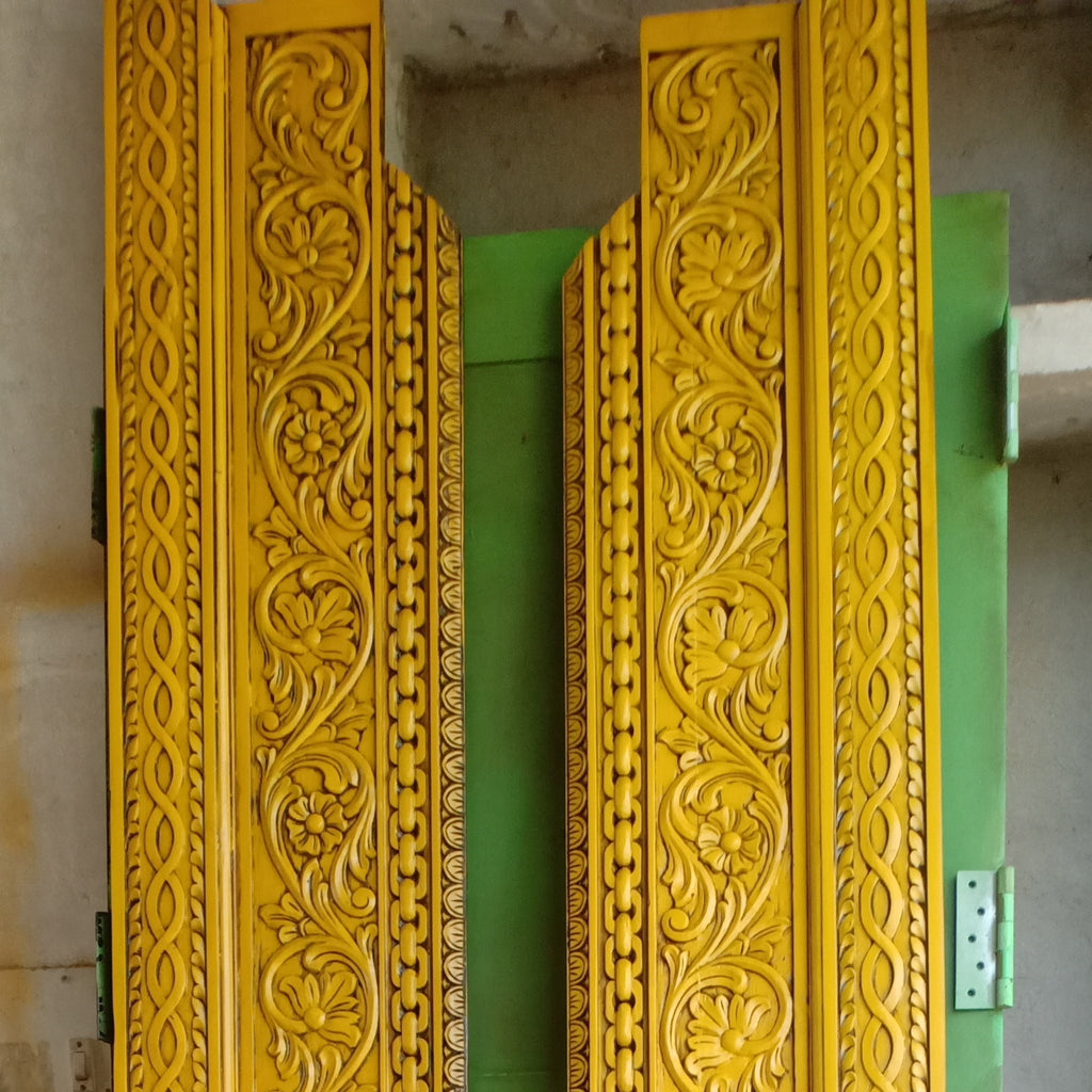 Teak door 031
