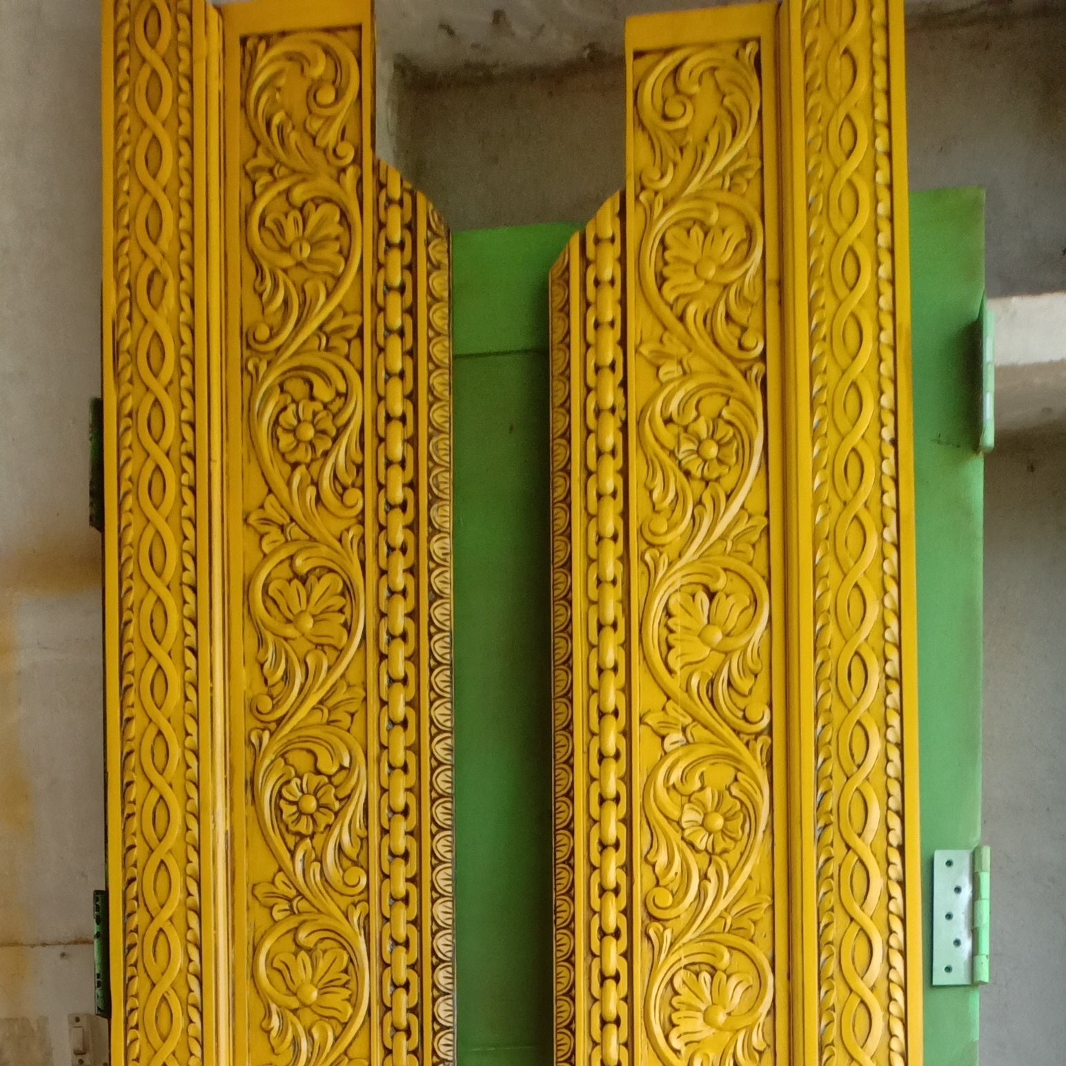 Teak door 031
