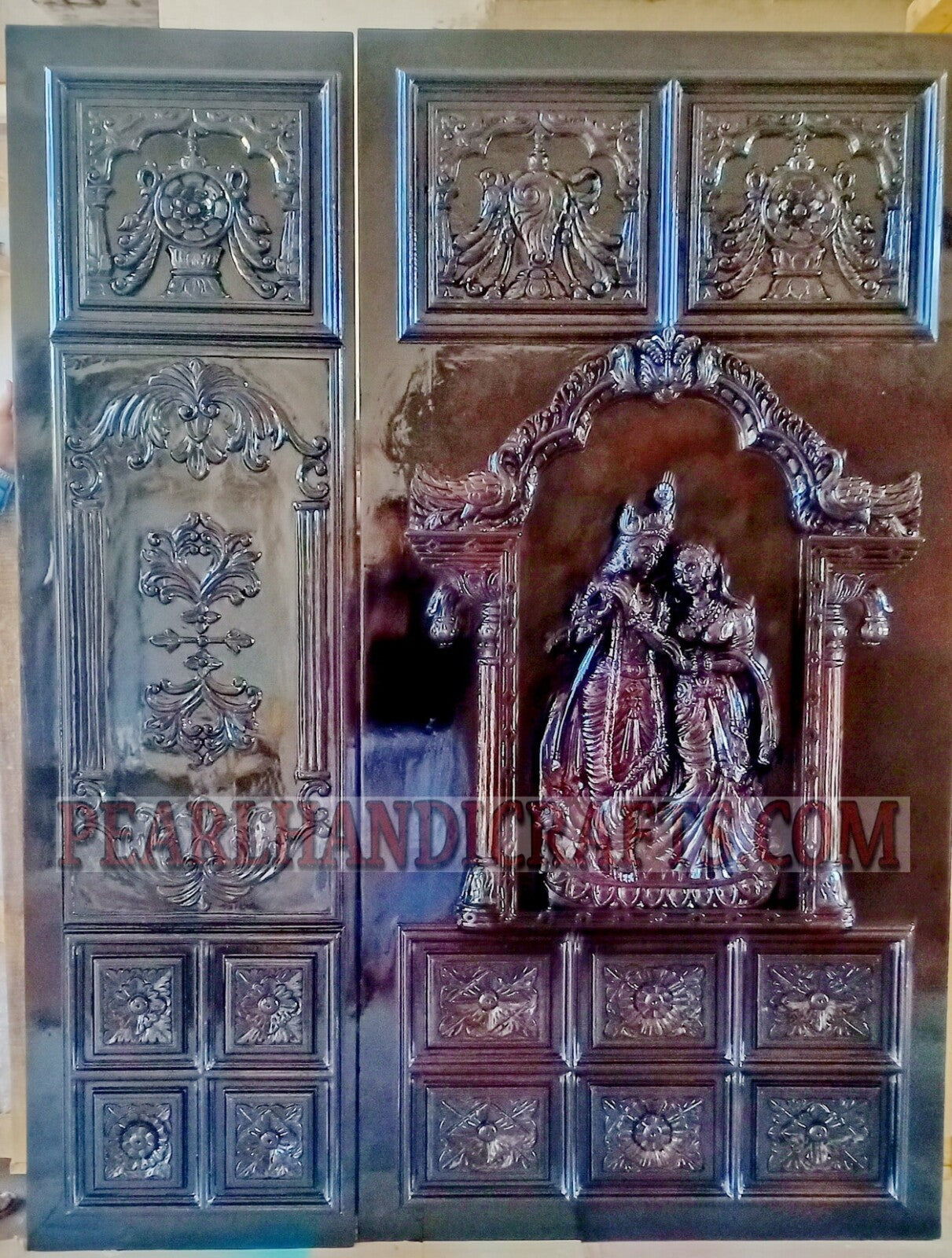 Teak door 007