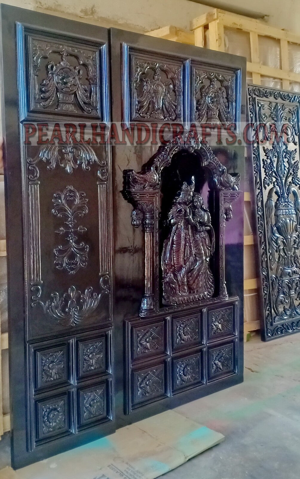 Teak door 007