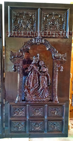 Teak door 007