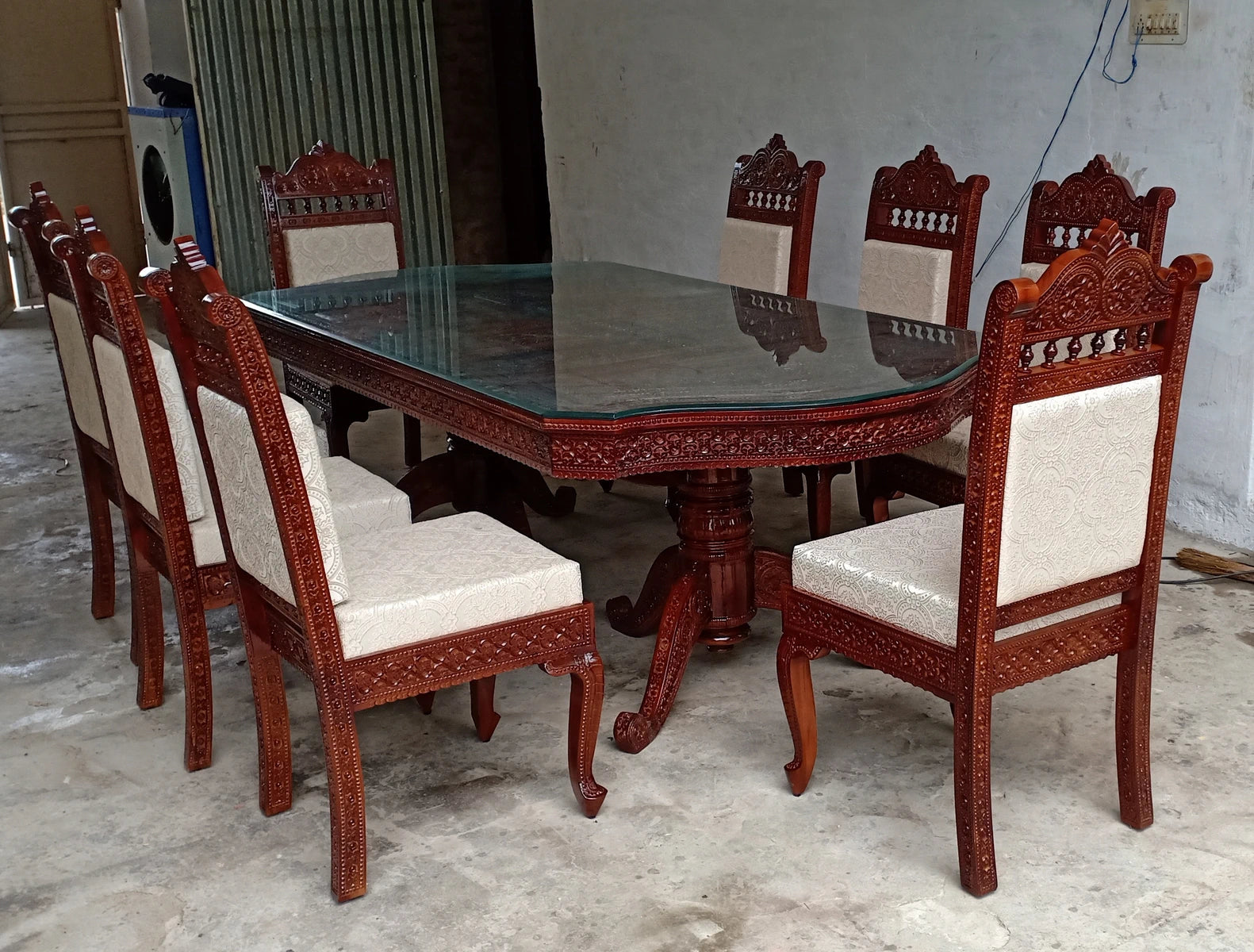 Teak Dining Table | Dining Chair | Dining Room Furniture | Indian Dining Set