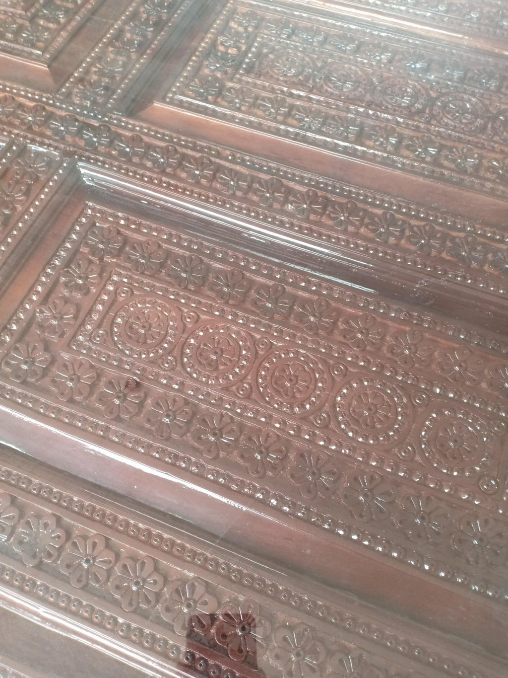 Teak Dining With Arc Shape-017
