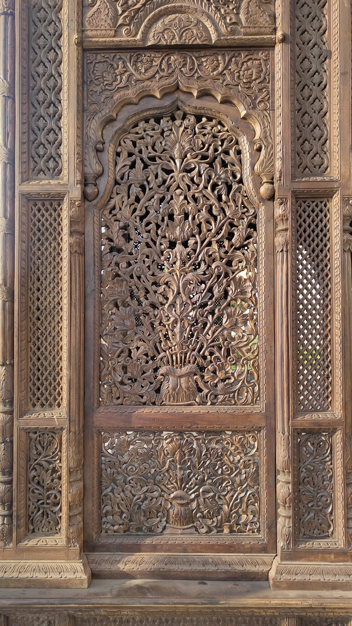 Hand craved wooden Gazebo