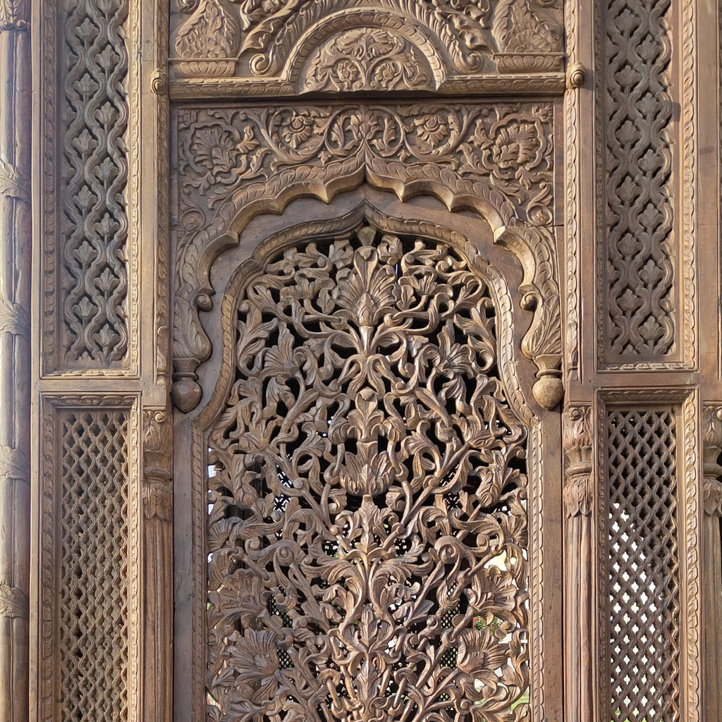 Hand craved wooden Gazebo