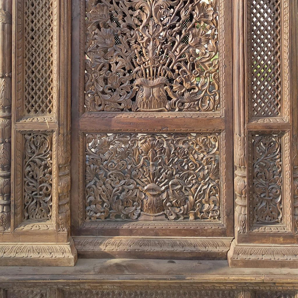 Hand craved wooden Gazebo