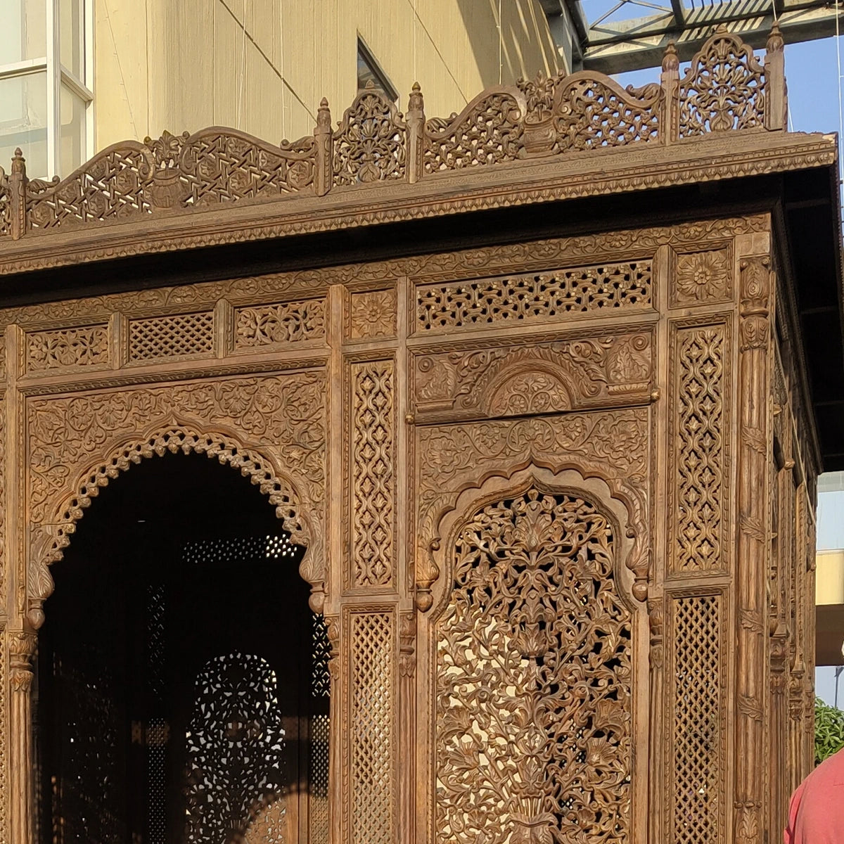 Hand craved wooden Gazebo