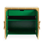 Celestial Storage Cabinet With Melachite Handles Small