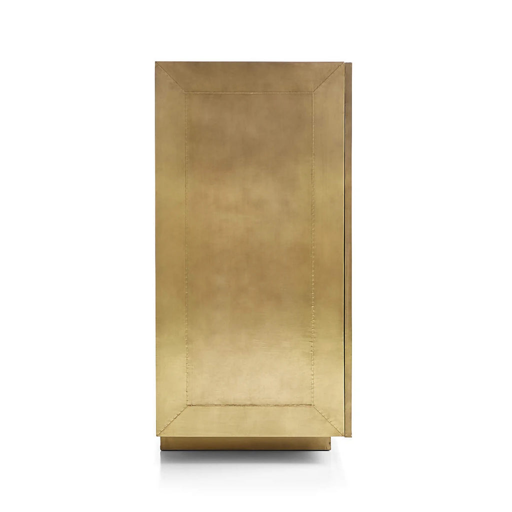 Plain Brass Mounted 2 door Bar Counter