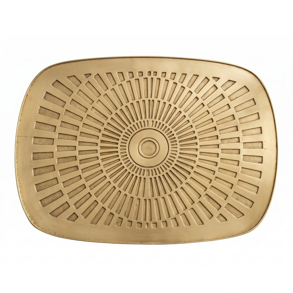 Imperial Brass Mounted Coffee Table