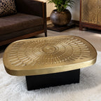 Imperial Brass Mounted Coffee Table
