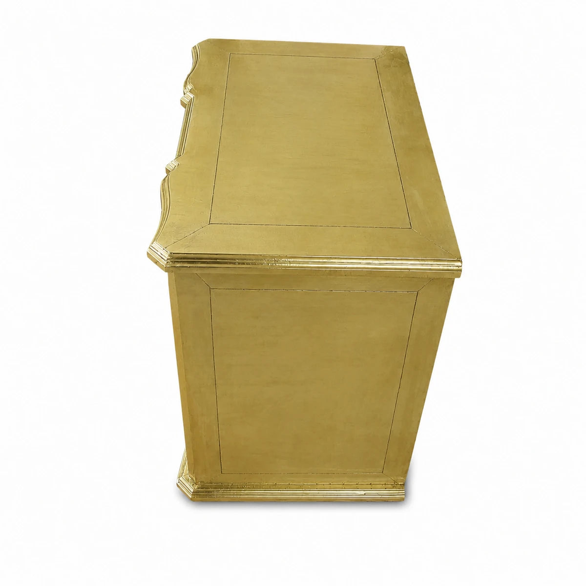 Monarch Chest of 4 Drawers with Plain Brass Mounted