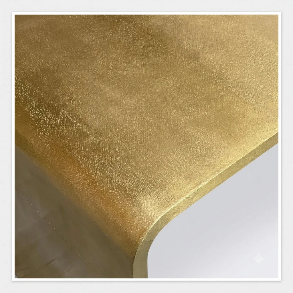 Royal Sunburst Brass Mount Center Table