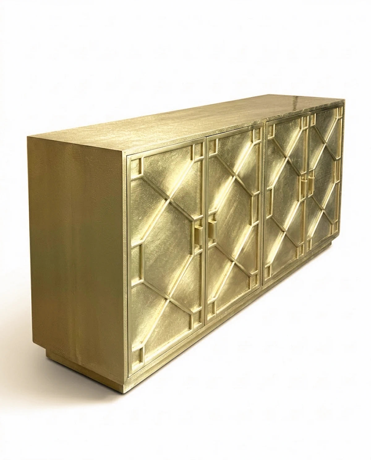 Aurelia Brass Mounted Cabinet