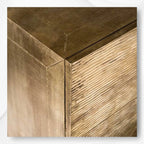 Chest of 4 Drawers with Brass Mounted