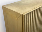 Textured Brass Mounted lining Buffet Cabinet