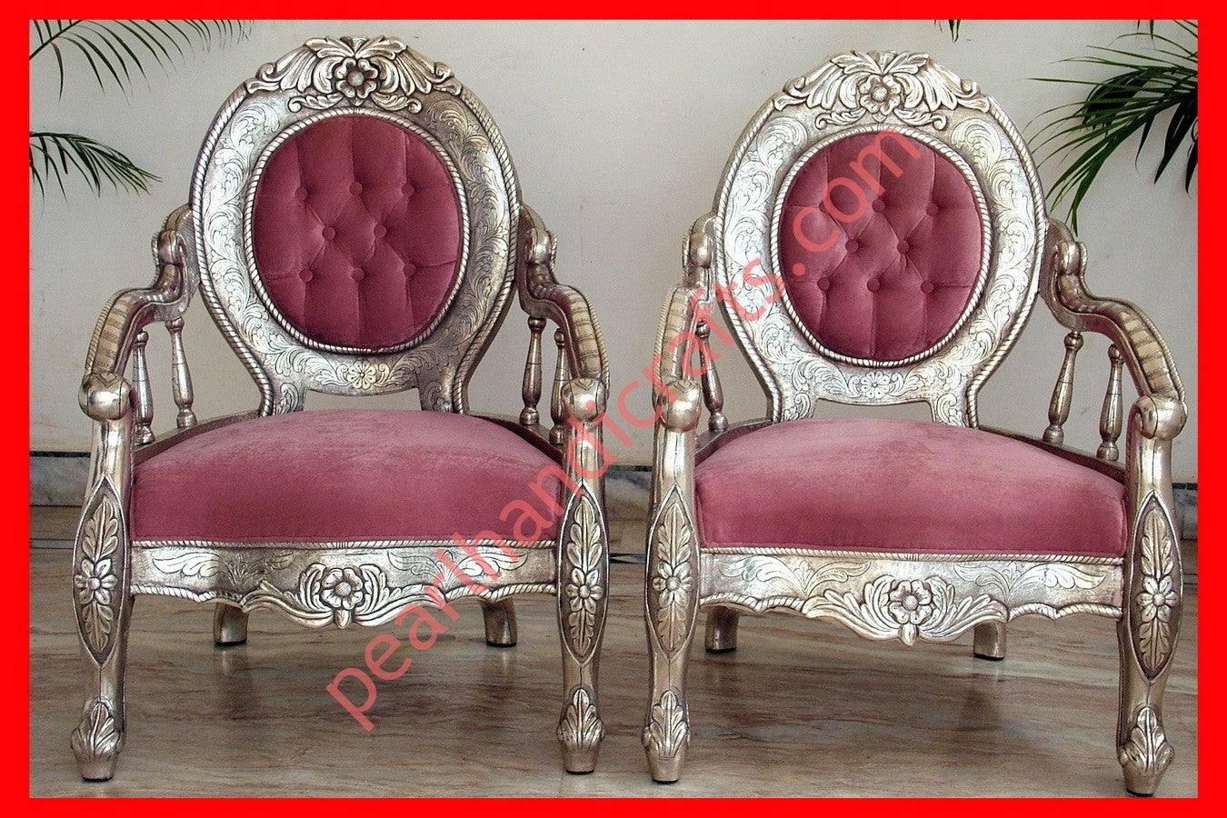 Silver Sofa Set 009