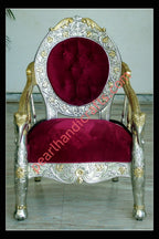 Silver / Metal Sofa Set 006
