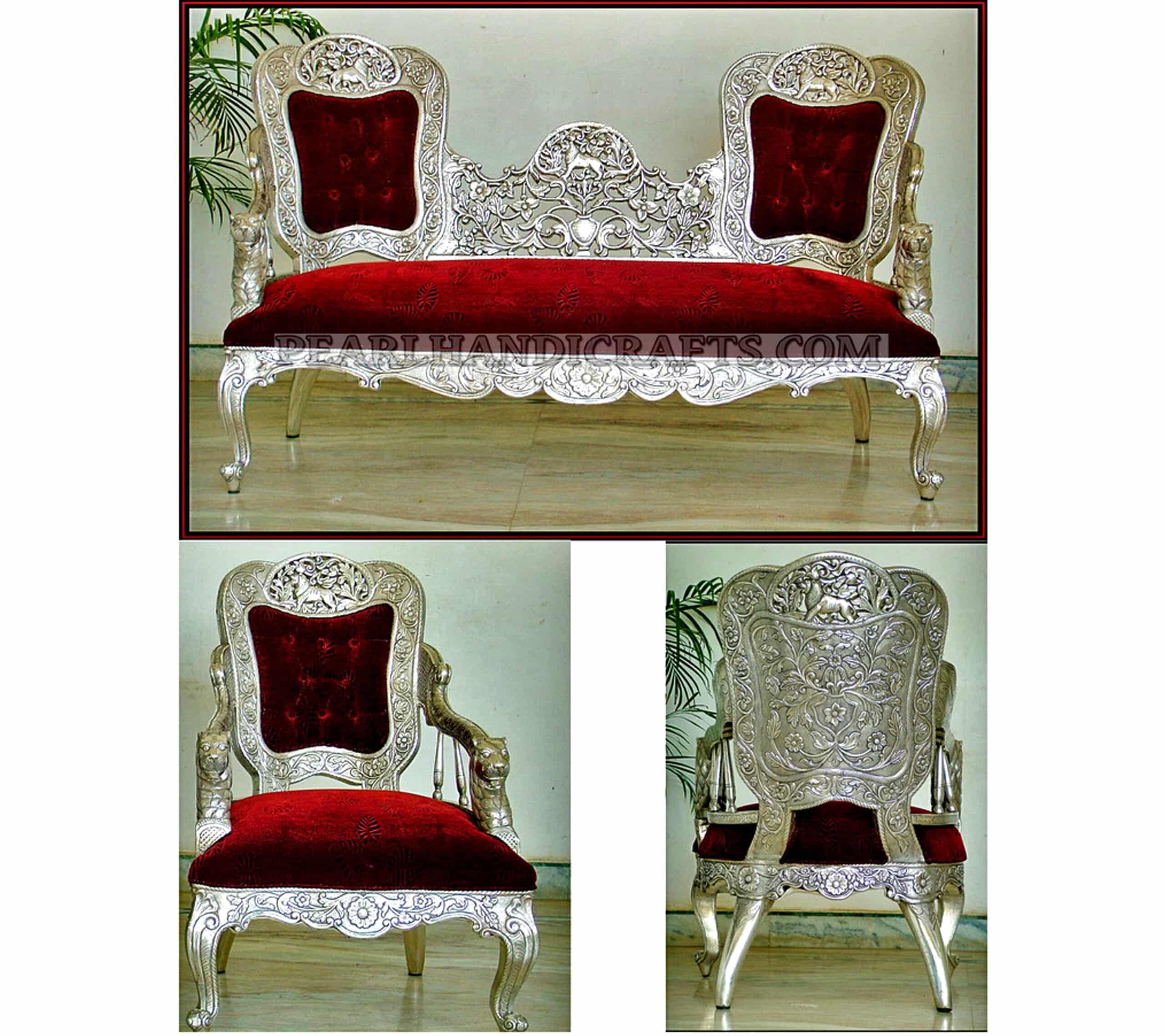 Metal Sofa set 045