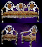 Sofa Set |  Silver Sofa Set | Best Sofa Sets for Living Room
