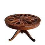 Carved Teak Table 008
