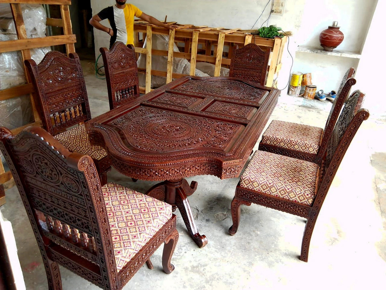 Teak Dining Table 005