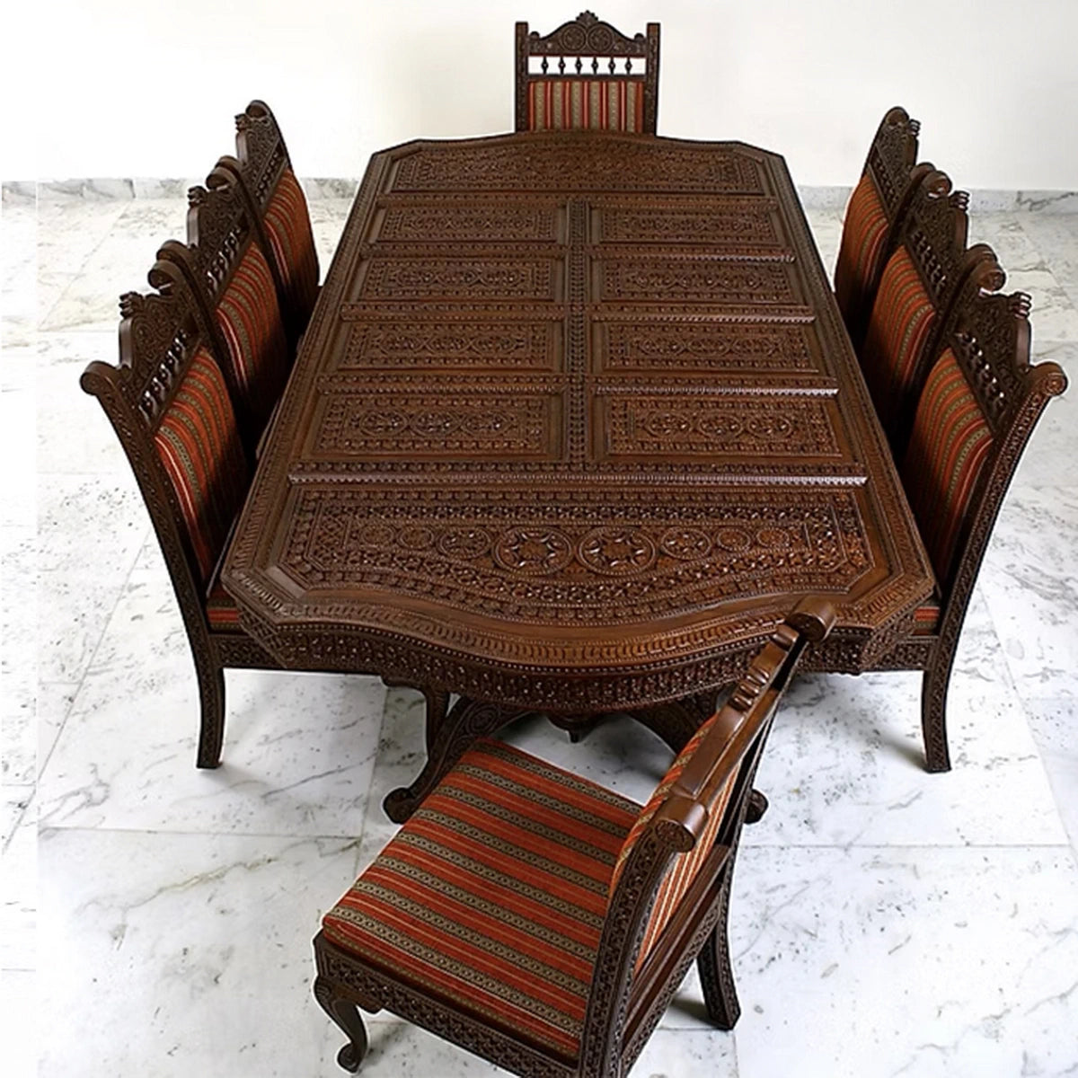Teak Dining Table | Dining Chair | Dining Room Furniture | Indian Dining Set