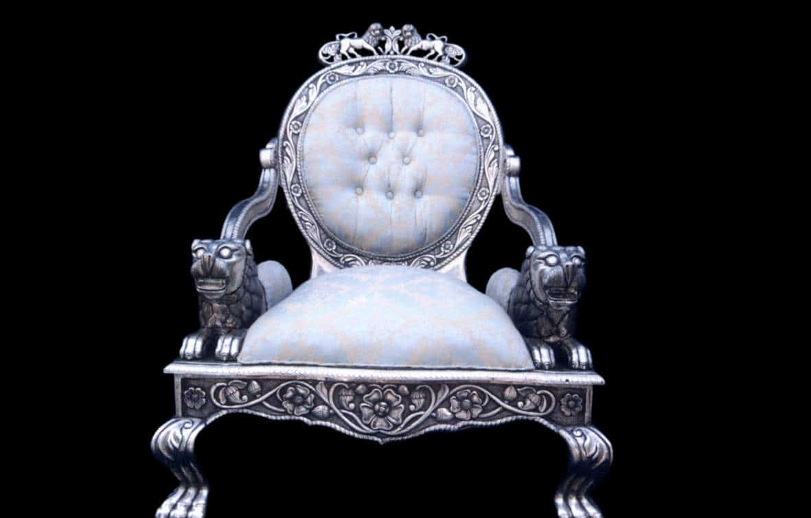 Silver Sofa 038