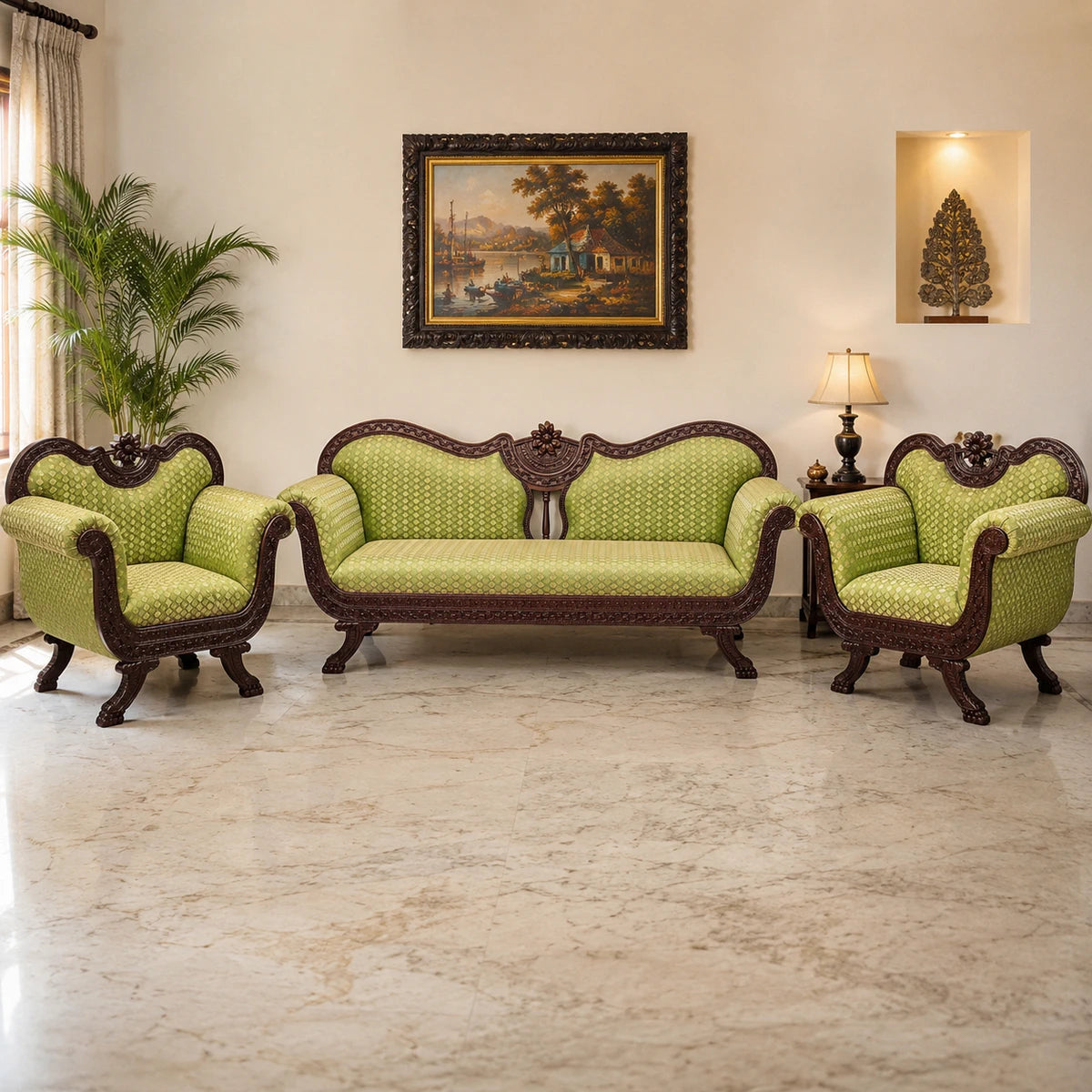 Jaisalmeri Flower Sofa