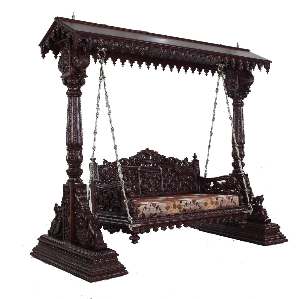 4 Peacock Hut Top Swing Jhula SW059