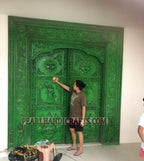 Teak Door -030