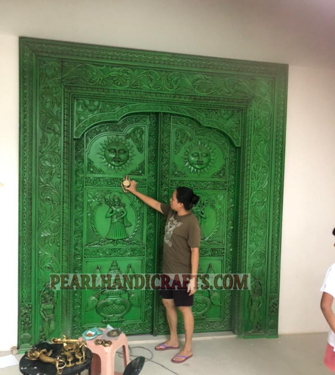 Teak Door -030