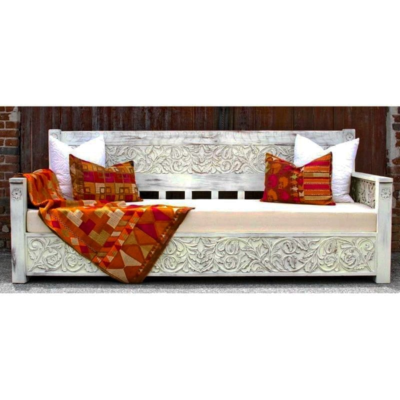 Traditional carved sofa 014