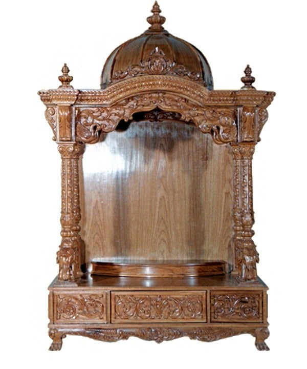 Pooja Mandir for Home | Wooden Teample | Teak Temple | Wooden Madir